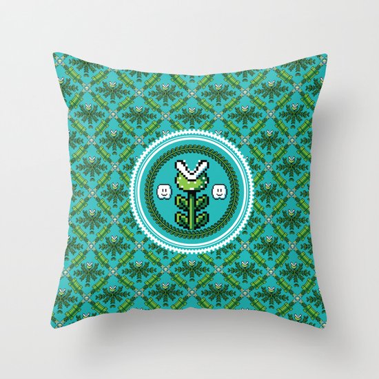 8bit Deco Throw Pillow