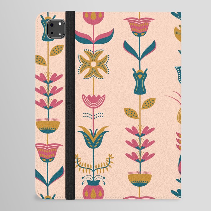 Flower Garden (Zest) iPad Folio Case
