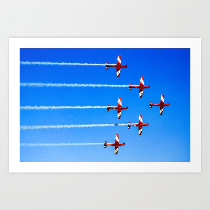 RAAF Roulettes Art Print