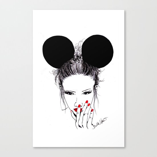 Minnie Mouse Canvas Print