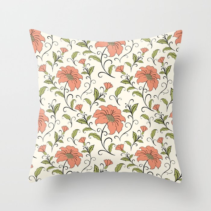 Vintage floral pillows store