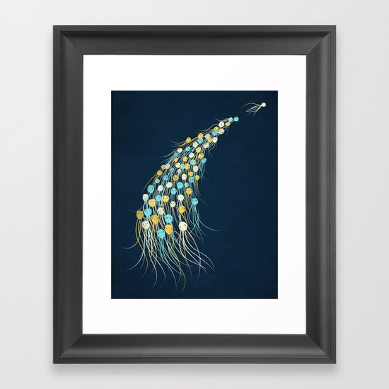 Swarm Framed Art Print