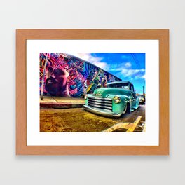 Chicano Love Framed Art Print