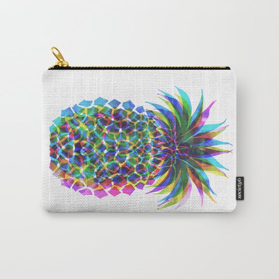 Pineapple CMYK Carry-All Pouch