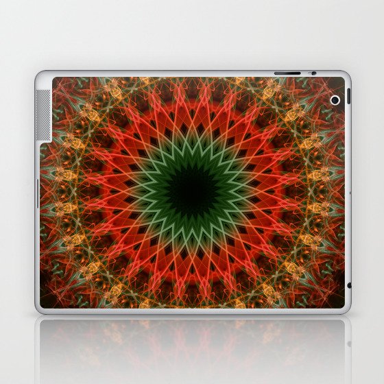 Autumn mandala Laptop & iPad Skin