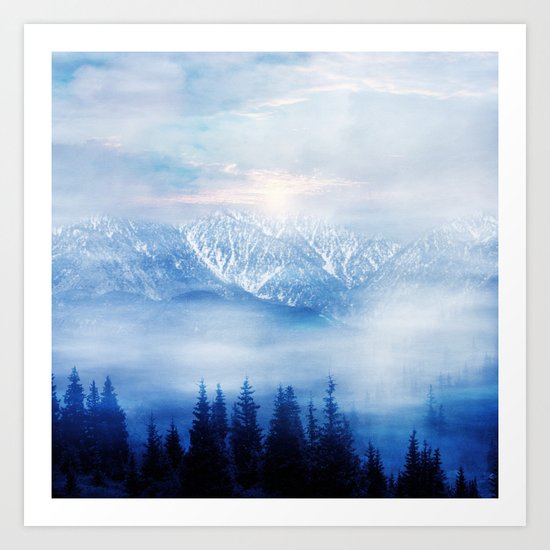 Pastel vibes 48 Art Print