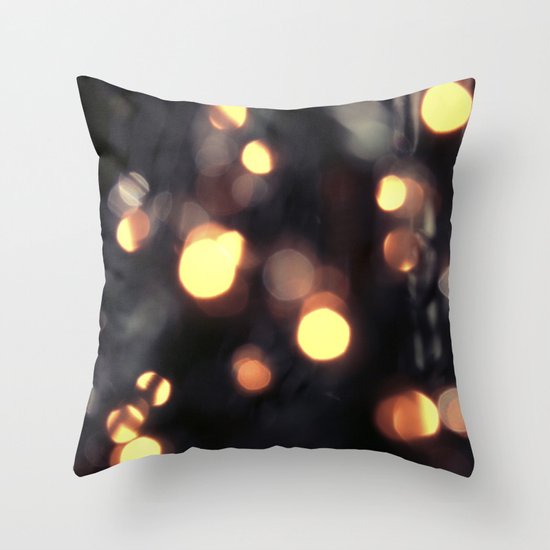 Light Fall Throw Pillow