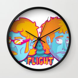 FLIGHT Wall Clock | Music, Mei, Flight, Band, Wild, Simple, Singer, Mix, Minimal, Murray 