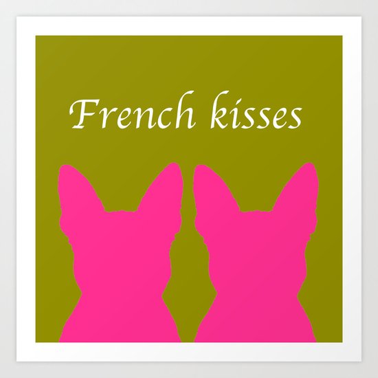 French kisses Art Print