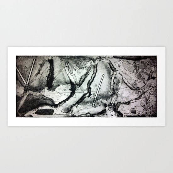 Aqueous 1/3 Art Print