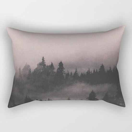 When the fog comes in Rectangular Pillow
