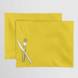 Common Bulbul Yellow Placemat