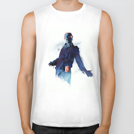 The Walkman Dead Biker Tank