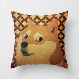Doge Throw Pillow