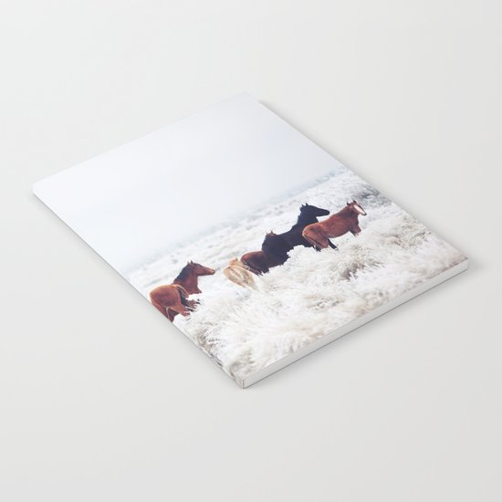 Winter Horseland Notebook