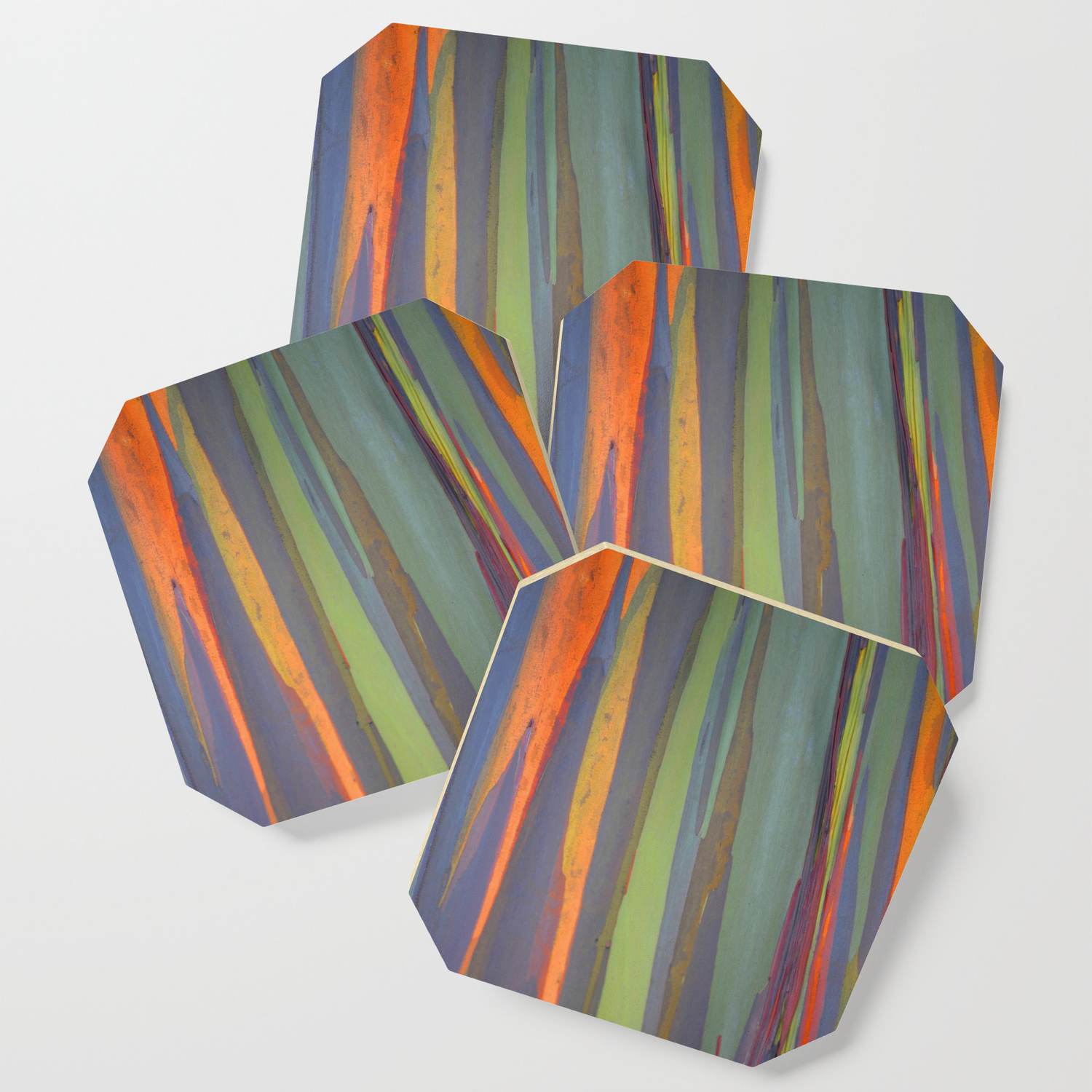 Rainbow Eucalyptus Magic Coaster By Dec02 Society6
