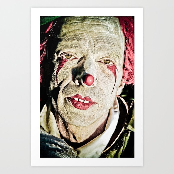 clown no.2 Art Print