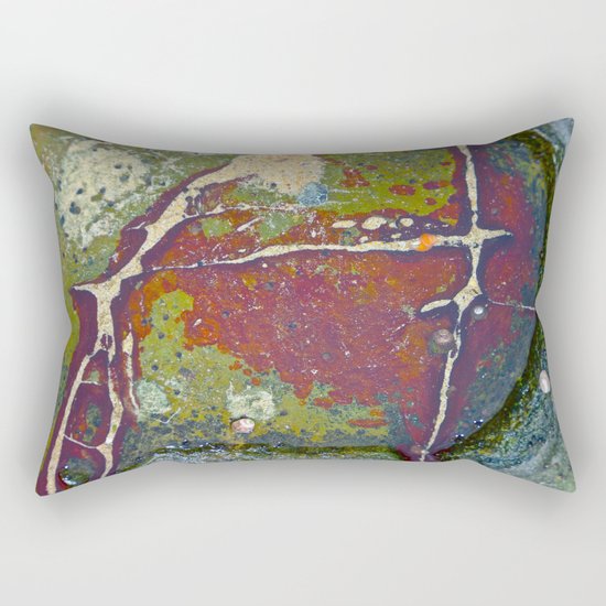 Natures Rock Art Rectangular Pillow