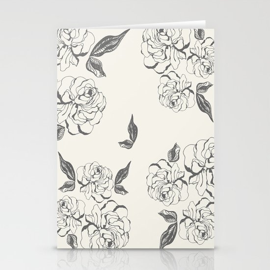 GARDEN OF ROSES Stationery Cards