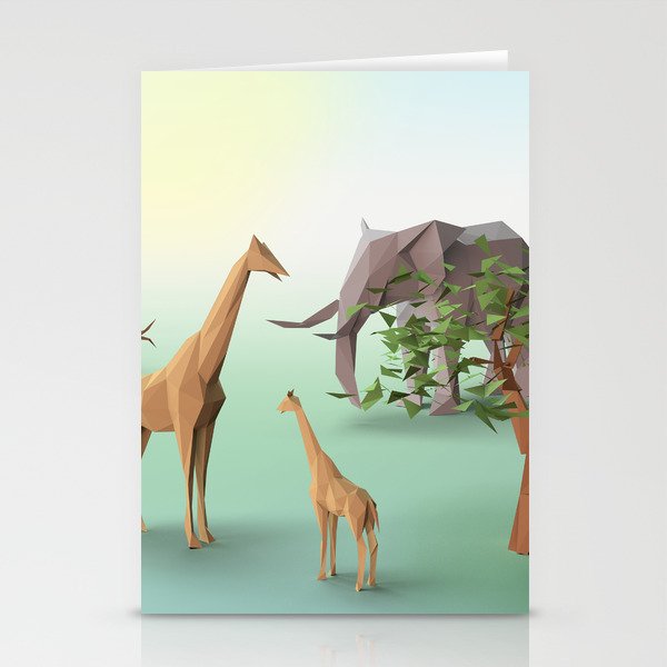 Africa Stationery Cards
