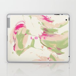 LIVING WITH LOVE Laptop Skin