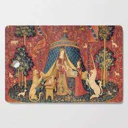 The Lady and The Unicorn by Old Master Cutting Board