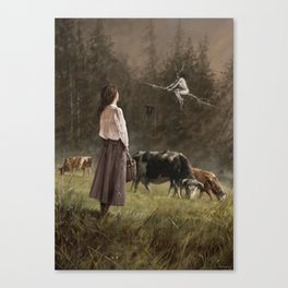 If I only could... Canvas Print