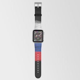 Russia flag brush stroke, national flag Apple Watch Band