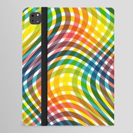 Abstract Colorful Pattern Design. iPad Folio Case