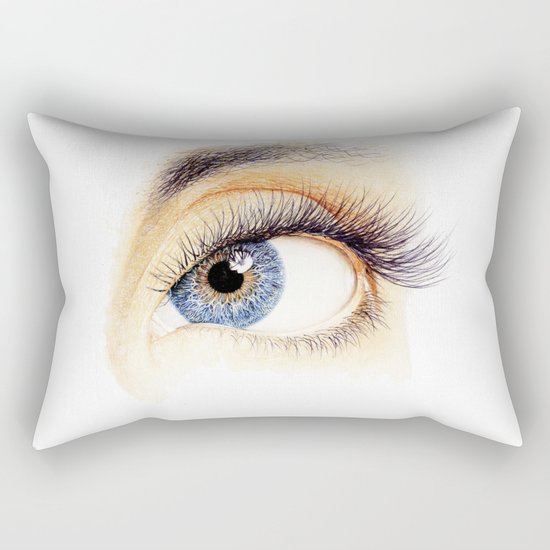 An eye Rectangular Pillow