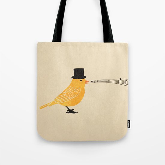 Classical Canary Tote Bag