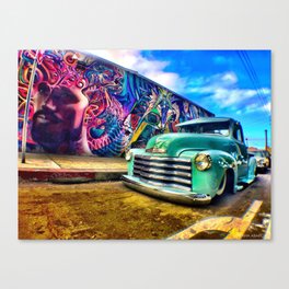 Chicano Love Canvas Print