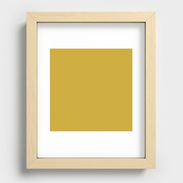 Yellow Pear Recessed Framed Print