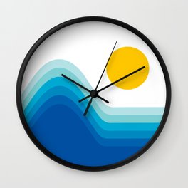Ocean Horizon Wall Clock