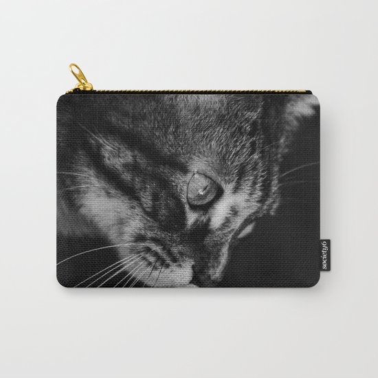 kitten in black and white Carry-All Pouch
