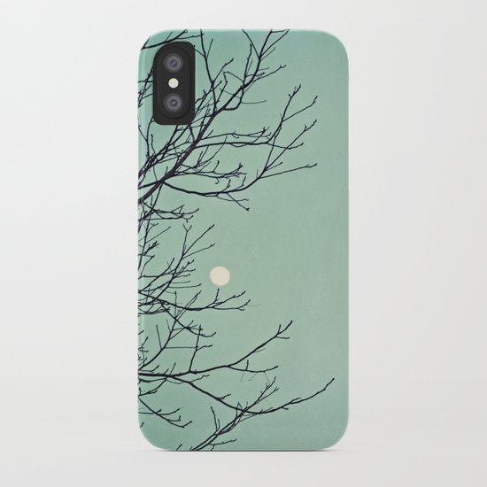 Holding the moon iPhone Case