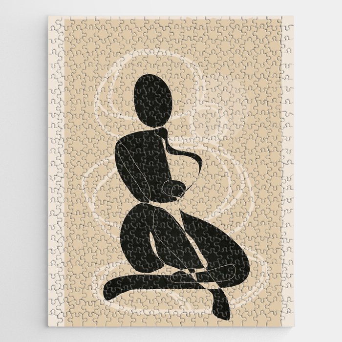 Elegant Abstract Figure Jigsaw Puzzle