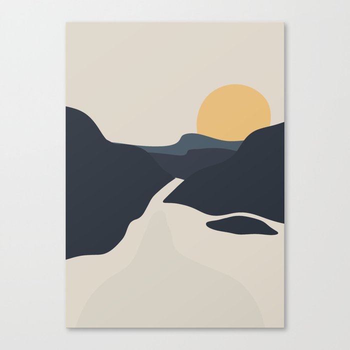 Sunset Canvas Print