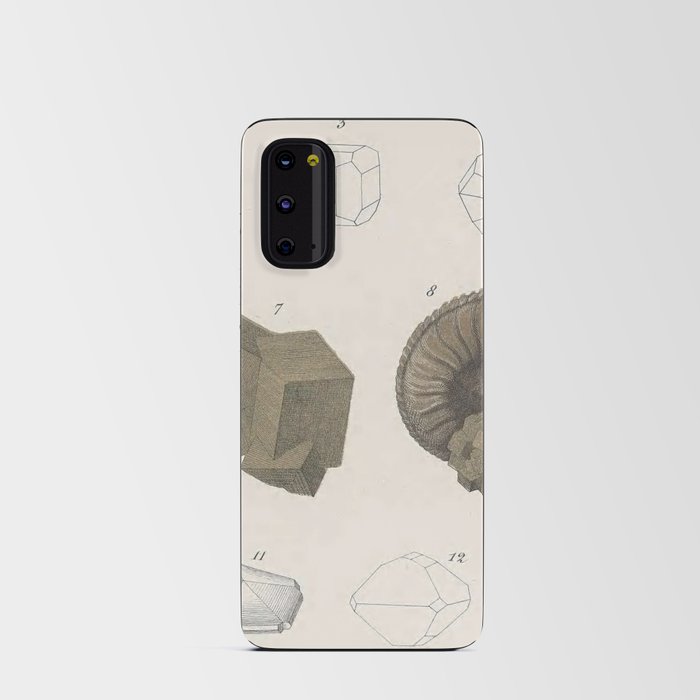 Pyrite Crystals Android Card Case