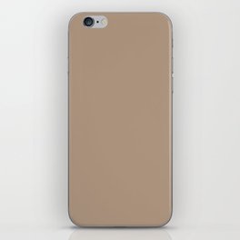 MEXICAN SAND solid color. Warm Neutral color plain pattern  iPhone Skin