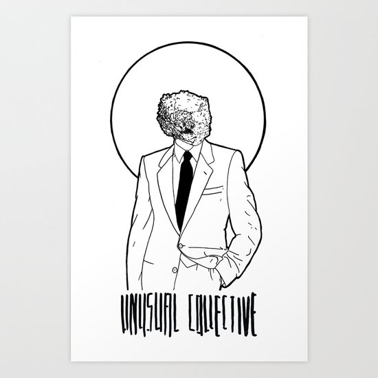 Mineral Man Art Print