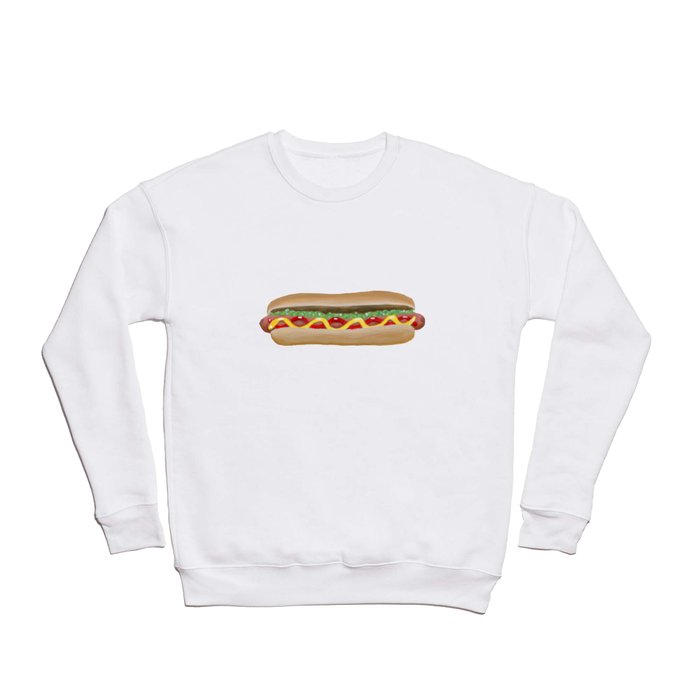 Hot Dog Crewneck Sweatshirt