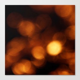 Light and golden circle 6 Canvas Print