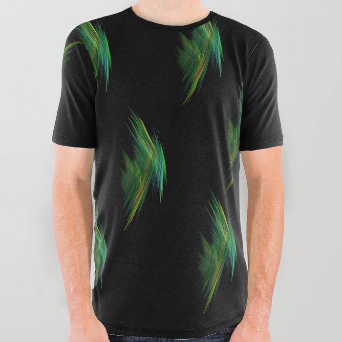 Feathers All Over Graphic Tee