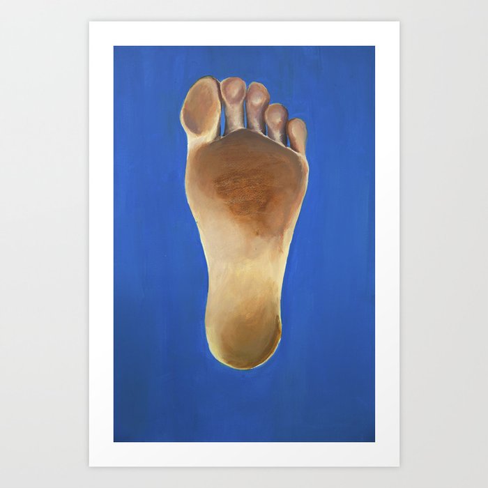 foot Art Print