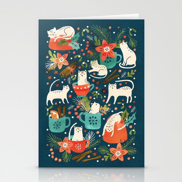 Spicy Kittens Stationery Cards