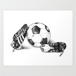 Football Art Print
