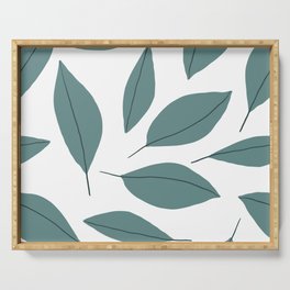 Modern Leaves Serving Tray