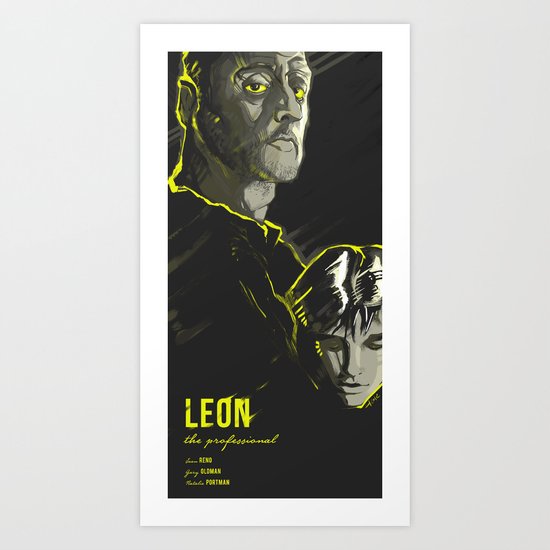 LEON: THE PROFESSIONAL Art Print