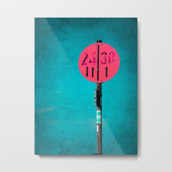 24|30 Metal Print